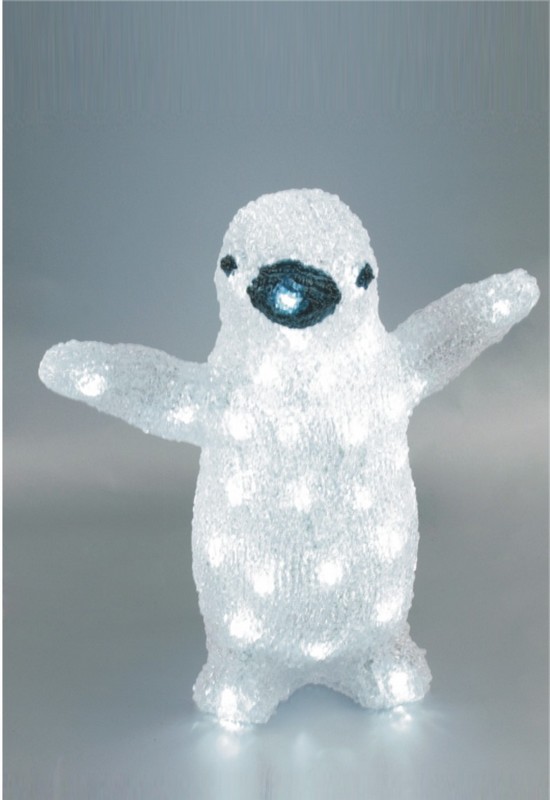 FY-001-A02 Crăciun puiul de pinguin acril lampă bec FY-001-A02 de Craciun ieftine puiul de pinguin acrilic lumina bec - Lumini acrilicemade in China