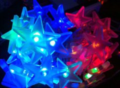 FY-60115 stele, cu LED-uri de Crăciun mic a condus lumini bec FY-60115 stele, cu LED-uri de Craciun ieftine mici lumini LED bec Lumina LED String cu Outfit