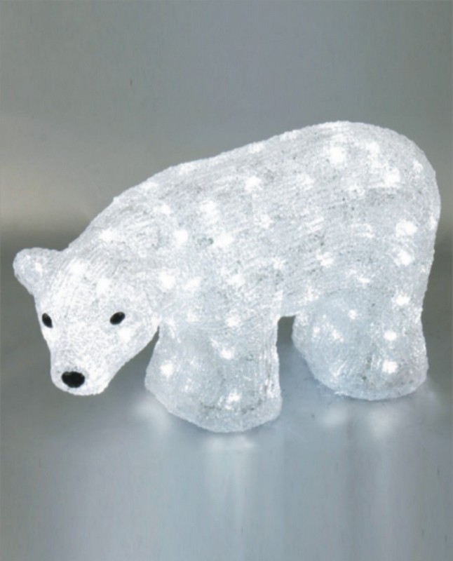 FY-001-C05 Crăciun acrilic urs polar bec lumina FY-001-C05 de Craciun ieftine acrilic urs polar bec lumina - Lumini acrilicefabricate în China