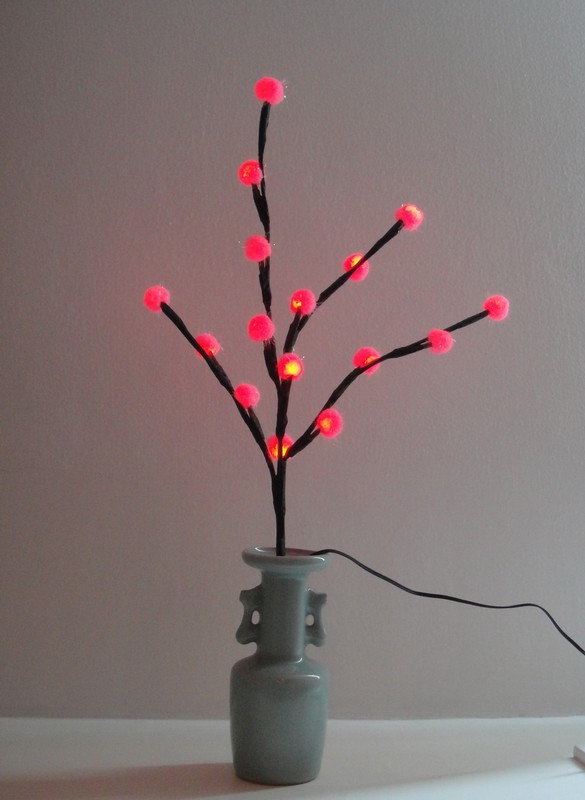 FY-003-F02 Cherry ramura cu LED-uri de Crăciun ramură copac mic a condus lumini bec FY-003-F02 ramură cires cu LED-uri de Craciun ieftine ramură copac mic a condus lumini bec