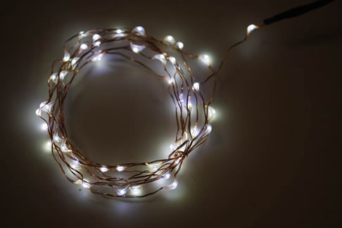 FY-30007 LED pas cher de fil de cuivre petite lampe à ampoule de lumières de Noël DEL
