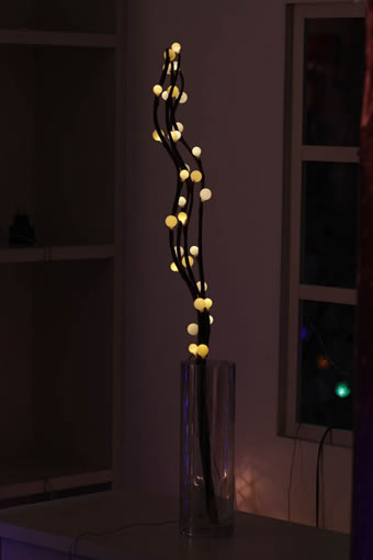 FY-50004 LED pas cher branche d'arbre petite lampe à ampoule de lumières de Noël DEL