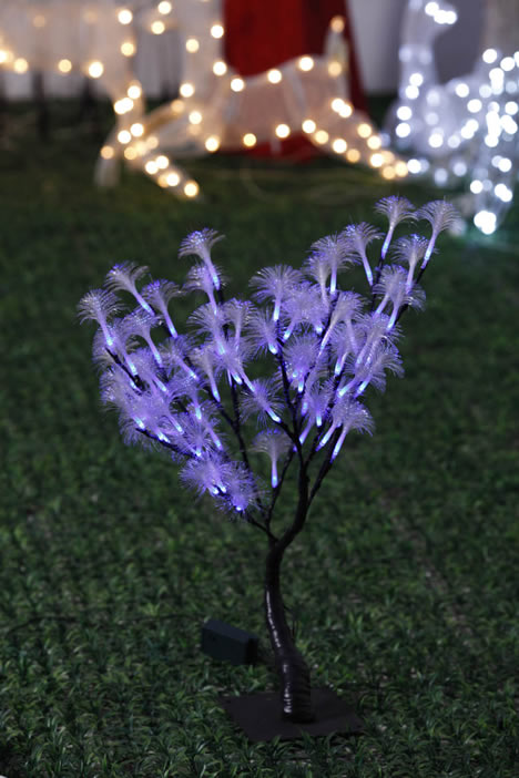 FY-50010 LED de Craciun ieftine ramură copac mic a condus lumini bec