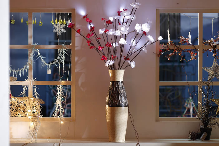 FY-50014 LED pas cher branche d'arbre petite lampe à ampoule de lumières de Noël DEL