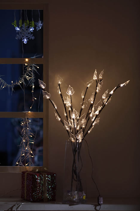 FY-50020 LED pas cher branche d'arbre petite lampe à ampoule de lumières de Noël DEL