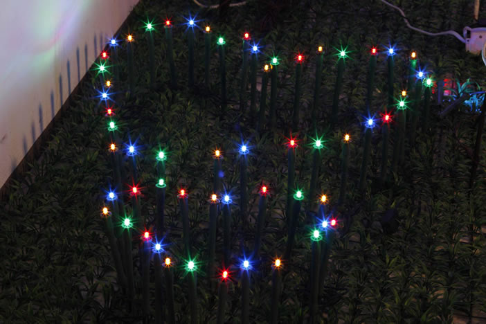 FY-50024 LED pas cher branche d'arbre petite lampe à ampoule de lumières de Noël DEL